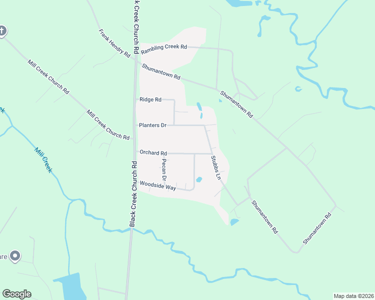 map of restaurants, bars, coffee shops, grocery stores, and more near 265 Orchard Road in Ellabell