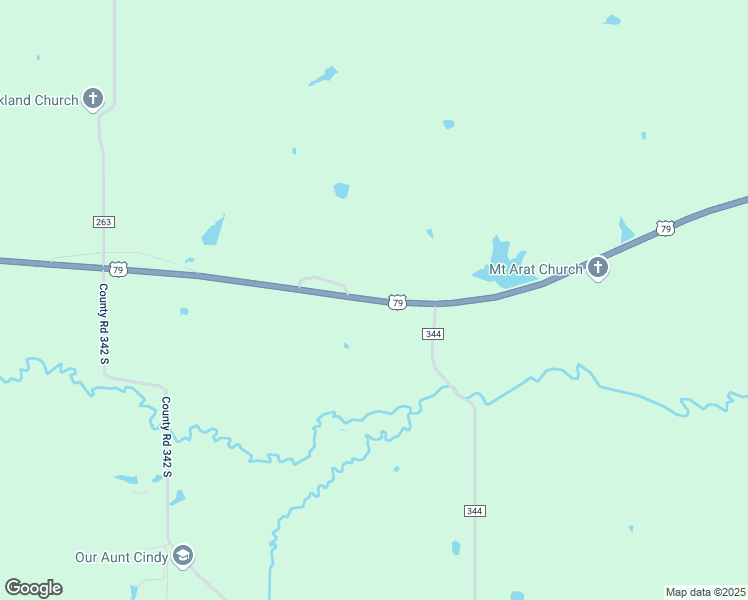 map of restaurants, bars, coffee shops, grocery stores, and more near U.S. 79 in Henderson