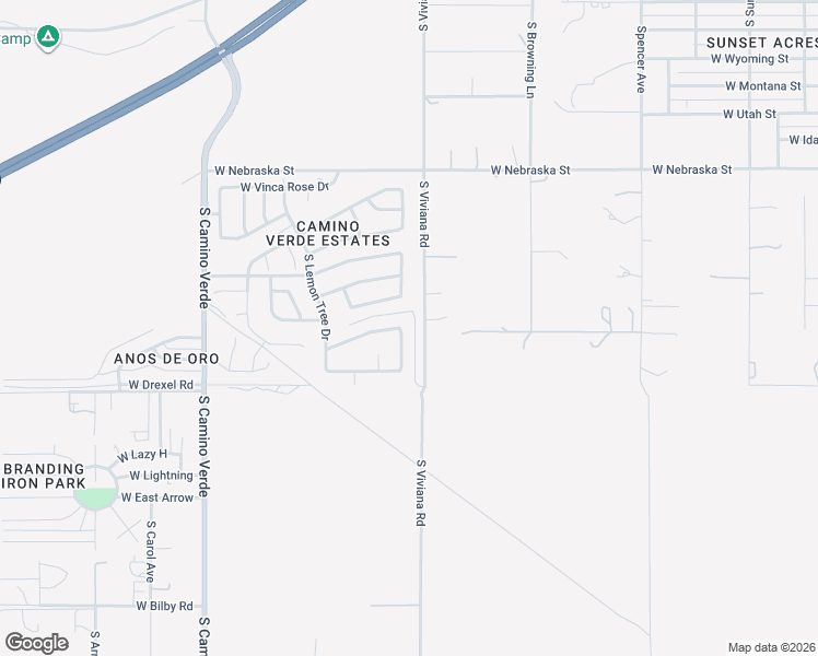 map of restaurants, bars, coffee shops, grocery stores, and more near 5615 South Acacia Ridge Drive in Tucson