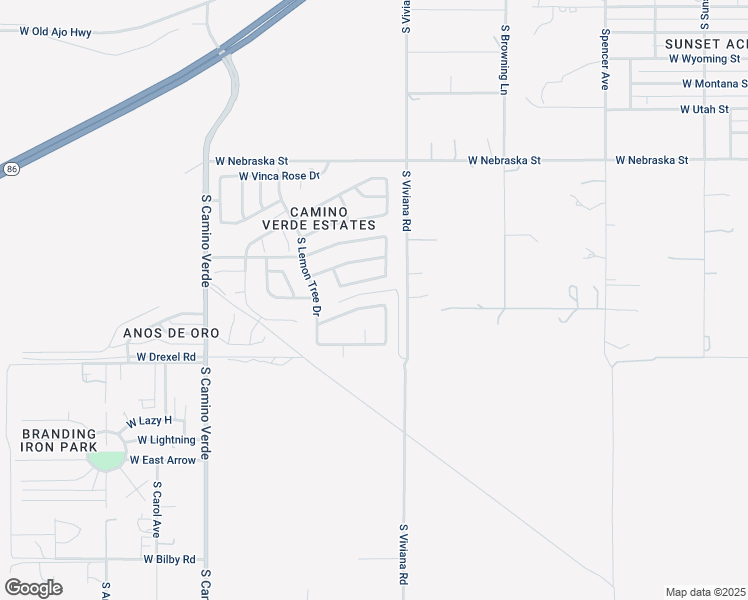 map of restaurants, bars, coffee shops, grocery stores, and more near 6262 West Desert Laurel Lane in Tucson