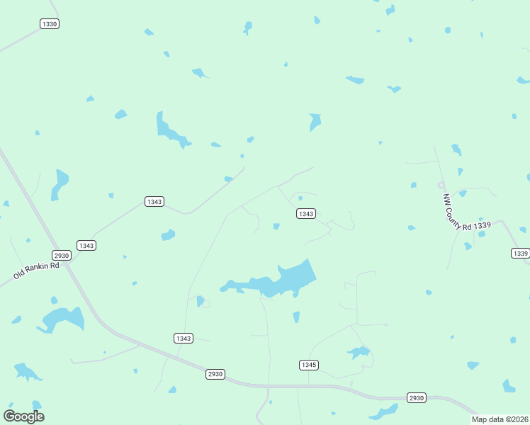 map of restaurants, bars, coffee shops, grocery stores, and more near 9326 Northwest County Road 1343 in Blooming Grove