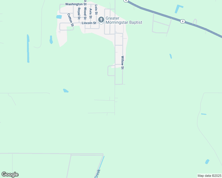 map of restaurants, bars, coffee shops, grocery stores, and more near 390-430 Louisiana Street in Winnsboro