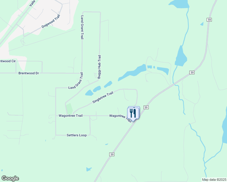 map of restaurants, bars, coffee shops, grocery stores, and more near 6476 Singletree Trail in Athens