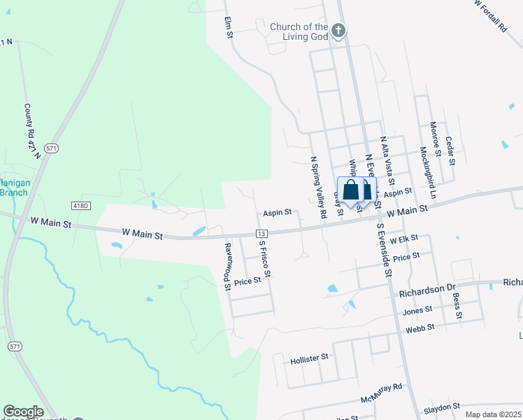 map of restaurants, bars, coffee shops, grocery stores, and more near 1814 Aspin Street in Henderson