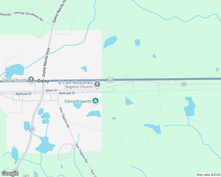 map of restaurants, bars, coffee shops, grocery stores, and more near 722 Old Savannah Highway in Claxton