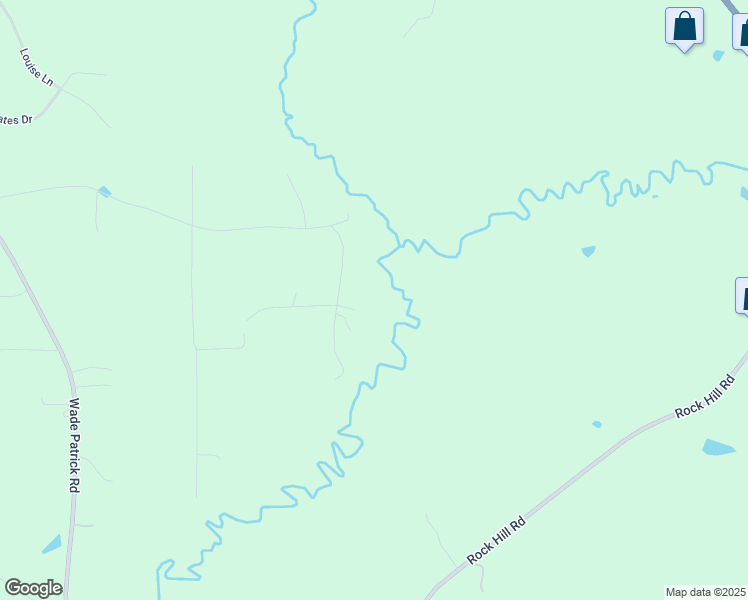 map of restaurants, bars, coffee shops, grocery stores, and more near 241 Hunter Lane in Brandon