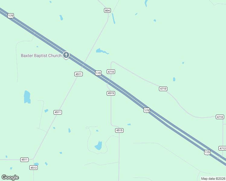 map of restaurants, bars, coffee shops, grocery stores, and more near 7165 County Road 4515 in LaRue