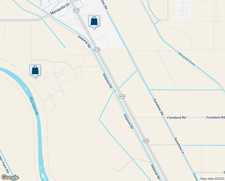 map of restaurants, bars, coffee shops, grocery stores, and more near 161 Sequoia Road in Mesquite