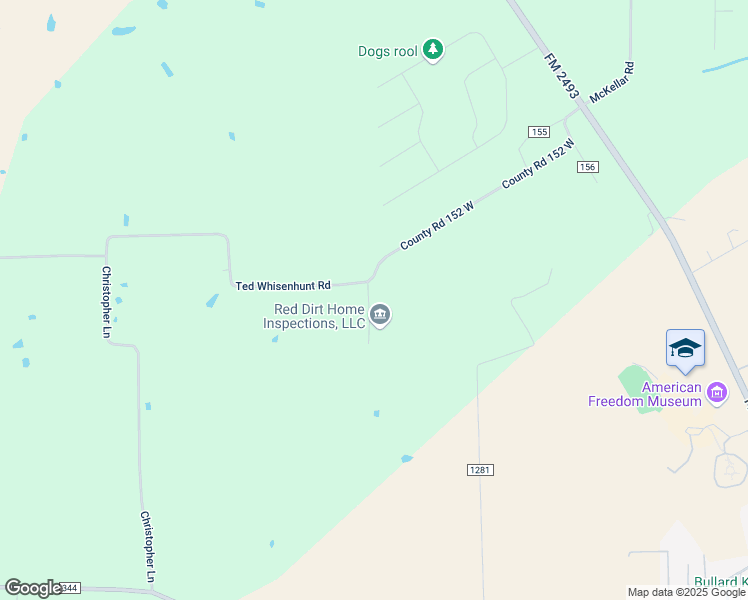 map of restaurants, bars, coffee shops, grocery stores, and more near 10542 County Road 152 West in Bullard