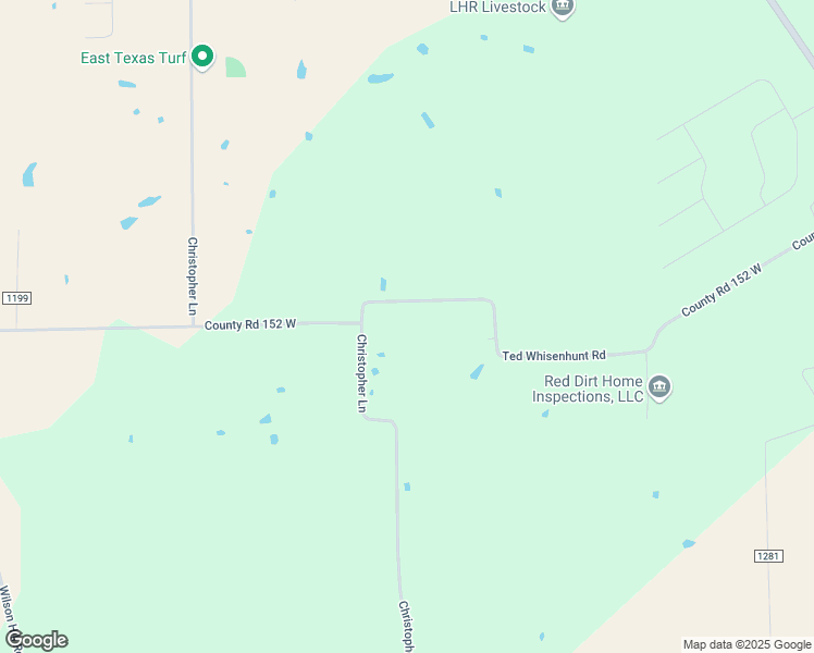map of restaurants, bars, coffee shops, grocery stores, and more near 11173 County Road 152 West in Bullard