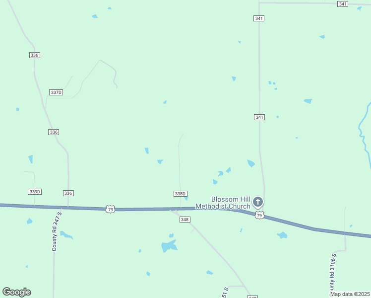 map of restaurants, bars, coffee shops, grocery stores, and more near 402 County Road 338D in Henderson