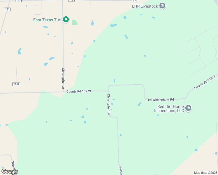 map of restaurants, bars, coffee shops, grocery stores, and more near 11173 County Road 152 West in Bullard