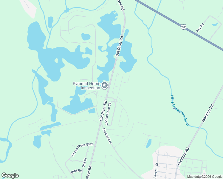 map of restaurants, bars, coffee shops, grocery stores, and more near 105 Sandstone Drive in Bloomingdale