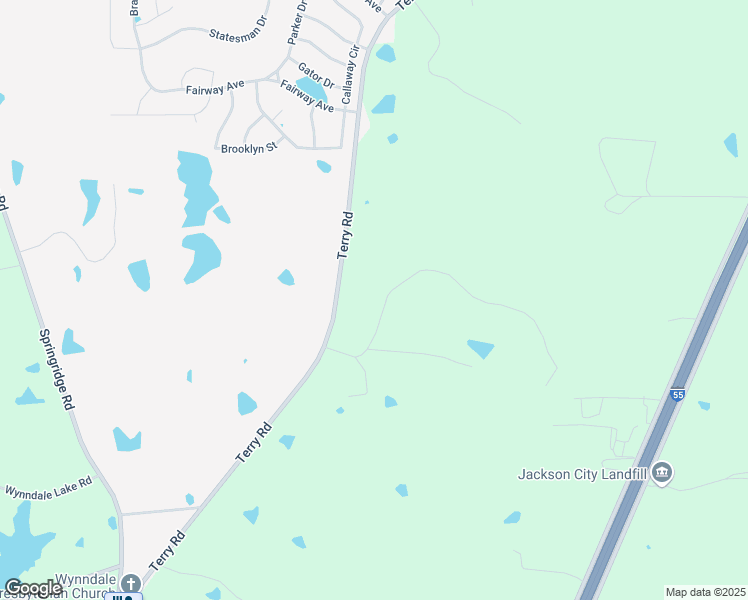 map of restaurants, bars, coffee shops, grocery stores, and more near 1875 Timberlake Pl in Byram