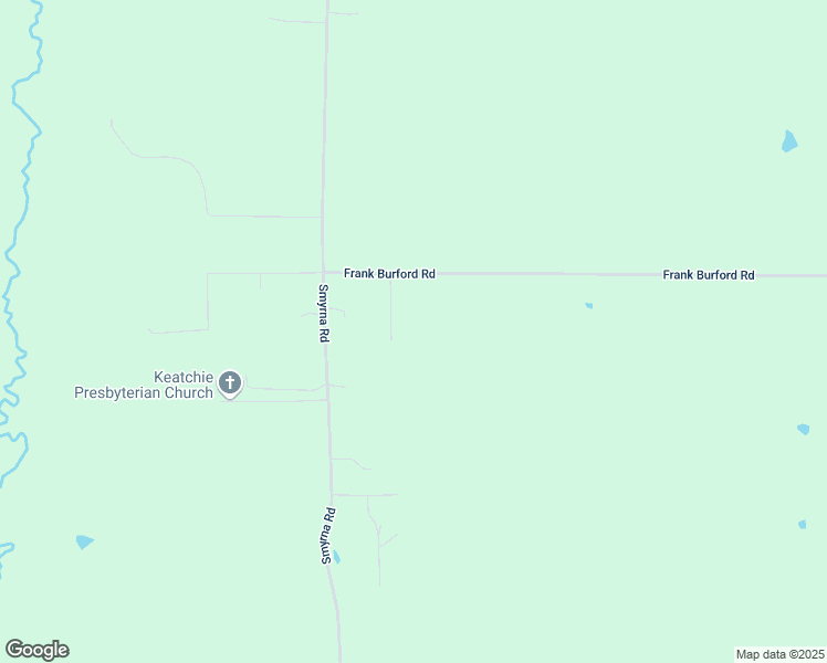 map of restaurants, bars, coffee shops, grocery stores, and more near 1441 Frank Burford Road in Keachi