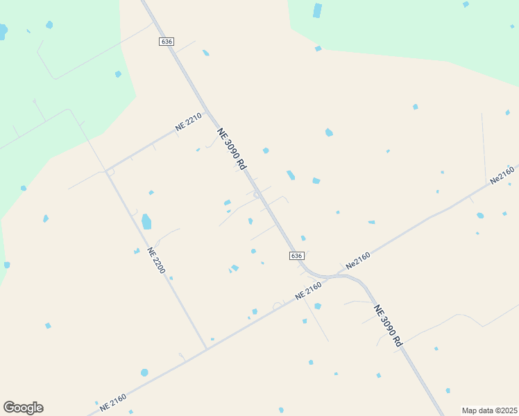 map of restaurants, bars, coffee shops, grocery stores, and more near 3101 Farm to Market Road 636 in Kerens