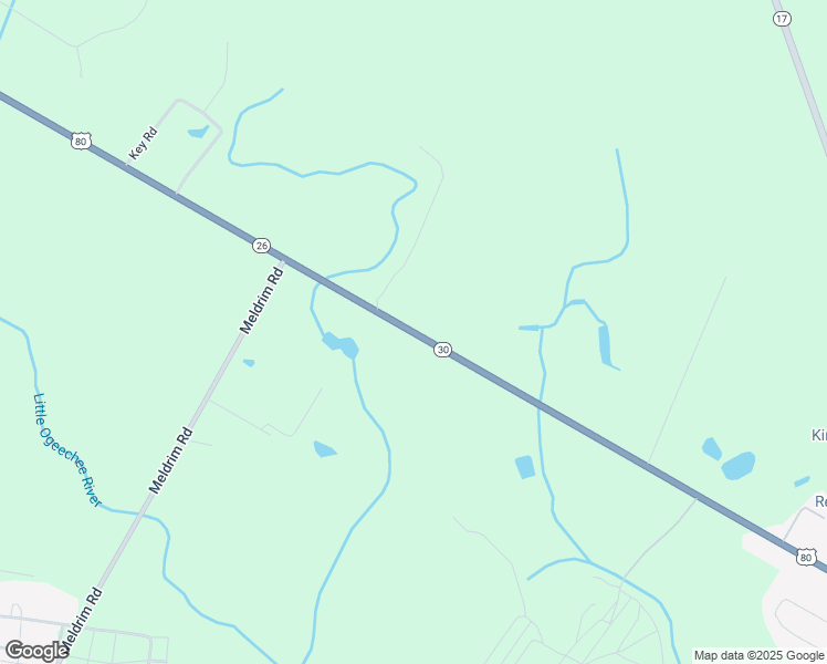 map of restaurants, bars, coffee shops, grocery stores, and more near 2763 U.S. 80 in Bloomingdale