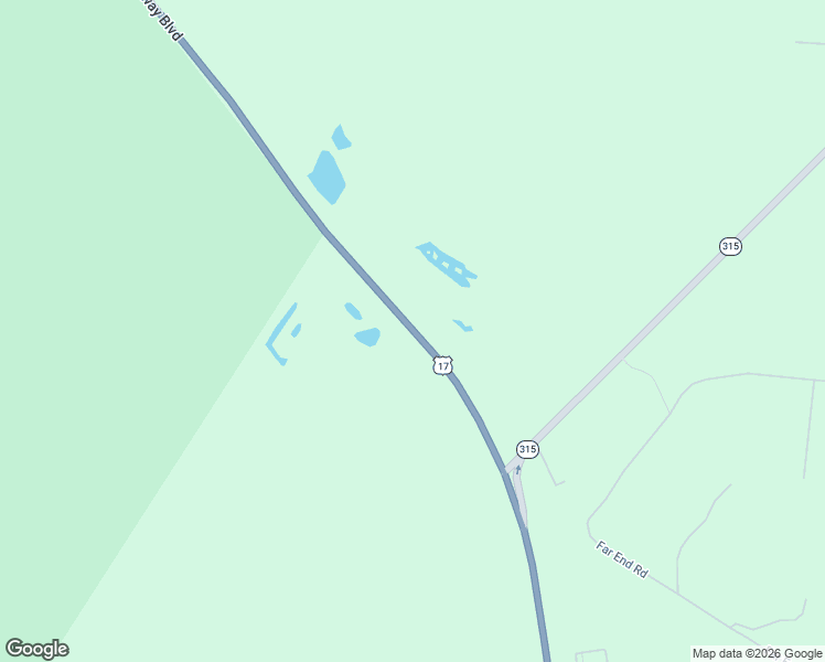 map of restaurants, bars, coffee shops, grocery stores, and more near Speedway Boulevard in Hardeeville