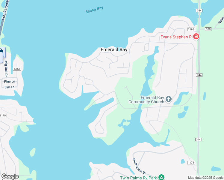 map of restaurants, bars, coffee shops, grocery stores, and more near 212 South Bay Drive in Bullard