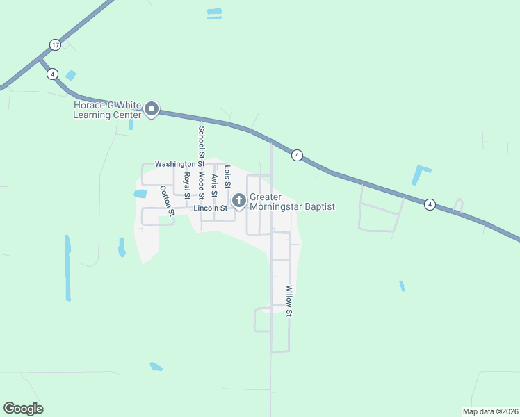 map of restaurants, bars, coffee shops, grocery stores, and more near 149 Georgia Street in Winnsboro