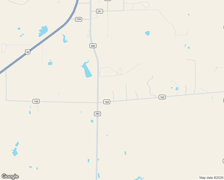 map of restaurants, bars, coffee shops, grocery stores, and more near 2574 County Road 162 in Ovalo