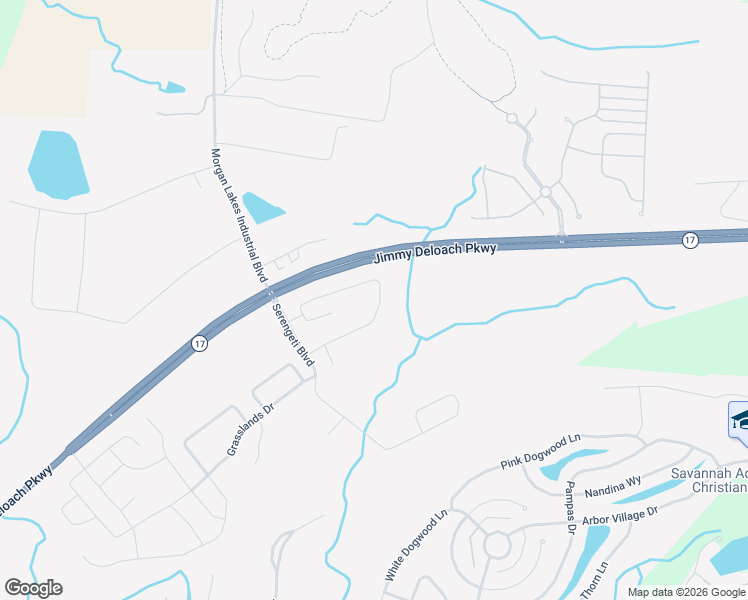map of restaurants, bars, coffee shops, grocery stores, and more near 183 Benelli Drive in Pooler