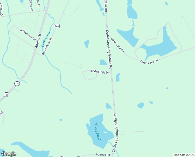 map of restaurants, bars, coffee shops, grocery stores, and more near 133 Austin Way in Vidalia