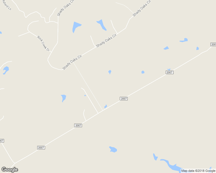 map of restaurants, bars, coffee shops, grocery stores, and more near 2691 County Road 2007 in Glen Rose