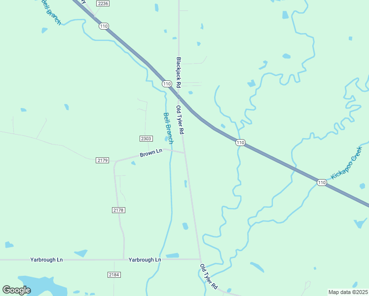 map of restaurants, bars, coffee shops, grocery stores, and more near 21688 Old Tyler Hwy in Troup