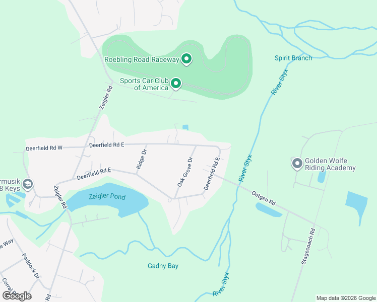 map of restaurants, bars, coffee shops, grocery stores, and more near 199 Oak Grove Drive in Bloomingdale