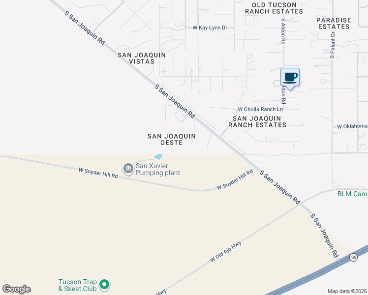 map of restaurants, bars, coffee shops, grocery stores, and more near 4861 Calle De Montoya in Tucson