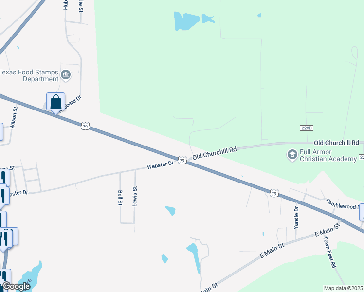 map of restaurants, bars, coffee shops, grocery stores, and more near 1905 Eastwood Drive in Henderson