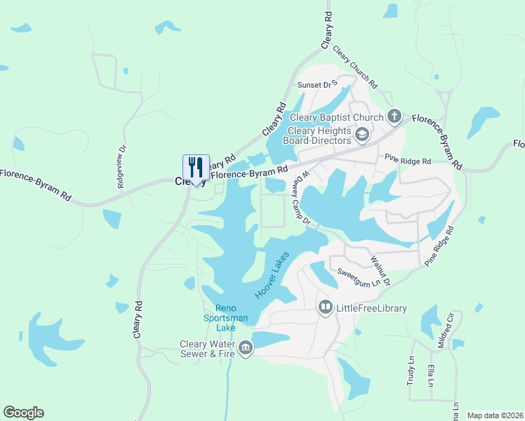 map of restaurants, bars, coffee shops, grocery stores, and more near 103 Magnolia in Florence