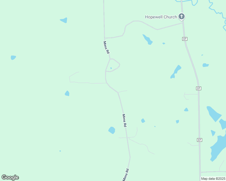 map of restaurants, bars, coffee shops, grocery stores, and more near Mimms Road in Hope Hull