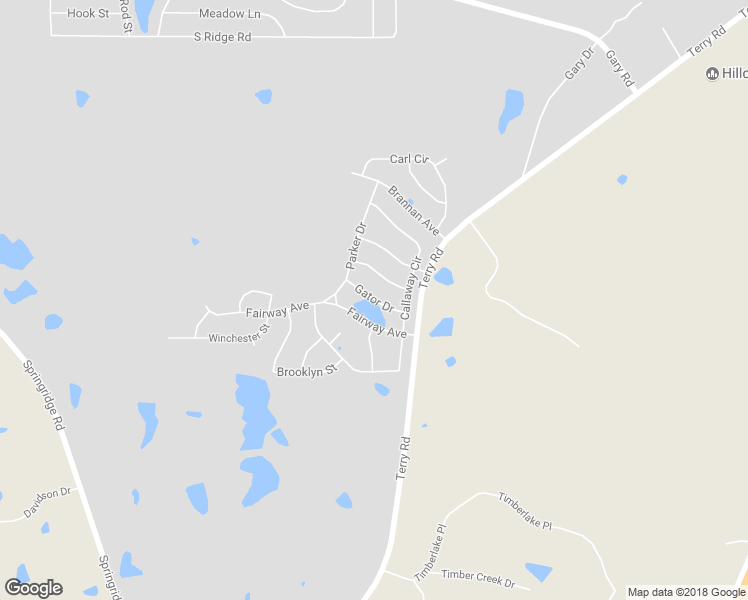 map of restaurants, bars, coffee shops, grocery stores, and more near 308 Gator Drive in Byram