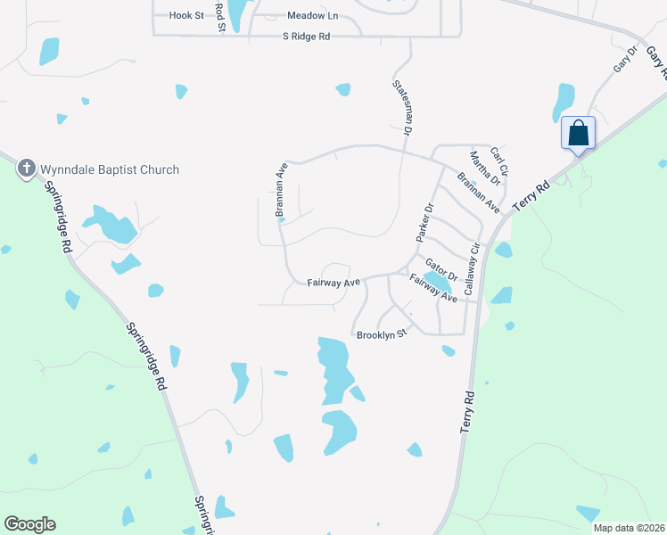 map of restaurants, bars, coffee shops, grocery stores, and more near 109 Dakota Street in Byram