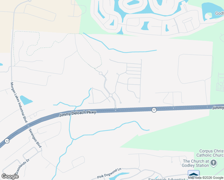 map of restaurants, bars, coffee shops, grocery stores, and more near 3 Old Bridge Drive in Pooler
