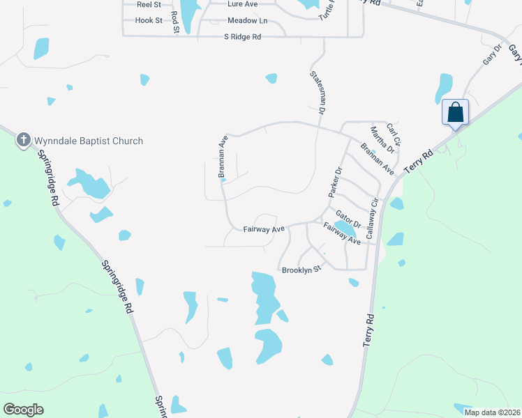map of restaurants, bars, coffee shops, grocery stores, and more near 109 Dakota Street in Byram