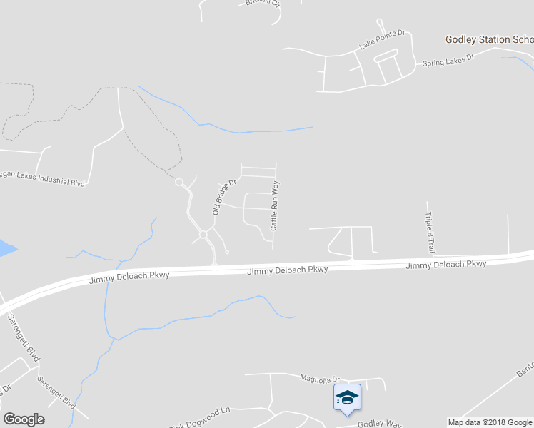 map of restaurants, bars, coffee shops, grocery stores, and more near 135 Rocking Horse Lane in Pooler