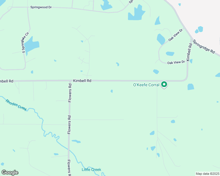 map of restaurants, bars, coffee shops, grocery stores, and more near 1359 Kimbell Road in Terry