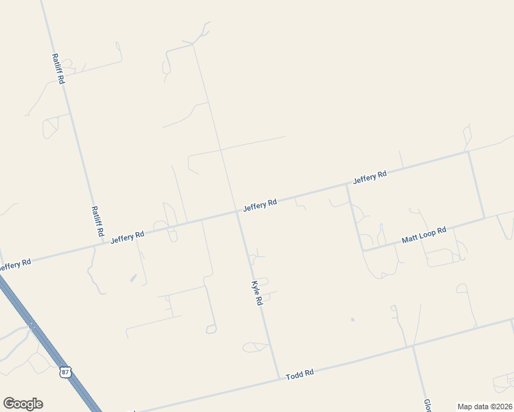 map of restaurants, bars, coffee shops, grocery stores, and more near Jeffery Road in Howard County