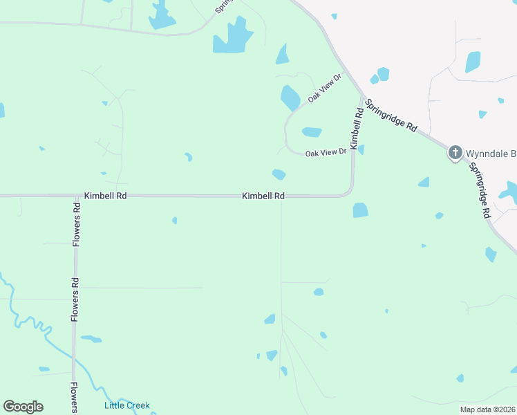 map of restaurants, bars, coffee shops, grocery stores, and more near 4151 Kimbell Road in Terry