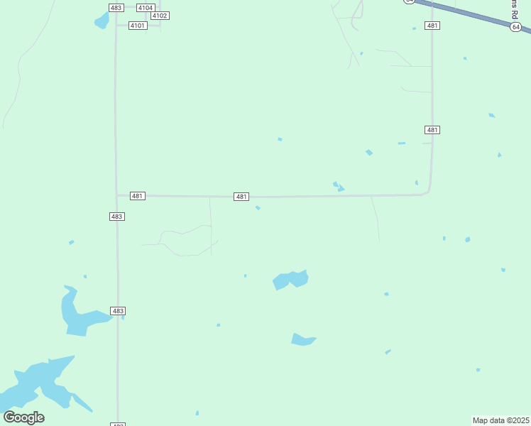 map of restaurants, bars, coffee shops, grocery stores, and more near 1327 County Road 481 in Henderson