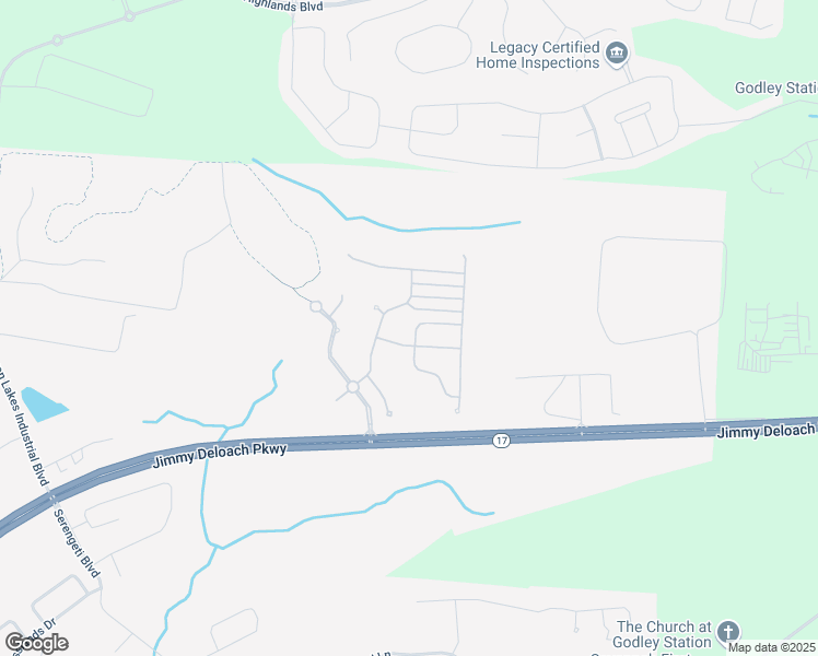 map of restaurants, bars, coffee shops, grocery stores, and more near 144 Old Pond Circle in Pooler