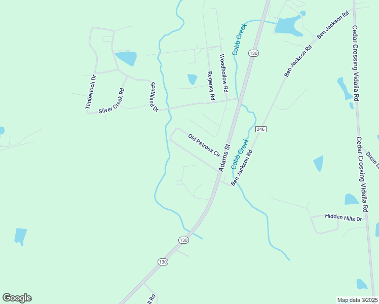 map of restaurants, bars, coffee shops, grocery stores, and more near 338 County Road 327 in Vidalia