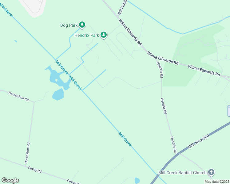 map of restaurants, bars, coffee shops, grocery stores, and more near 485 Old Mill Creek Road in Ellabell
