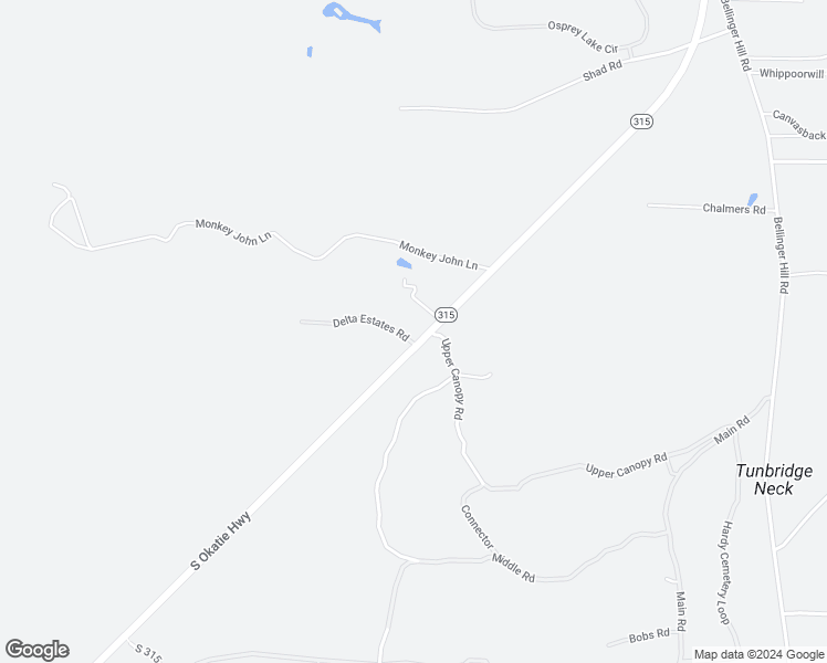 map of restaurants, bars, coffee shops, grocery stores, and more near 1301-1899 South Okatie Highway in Hardeeville