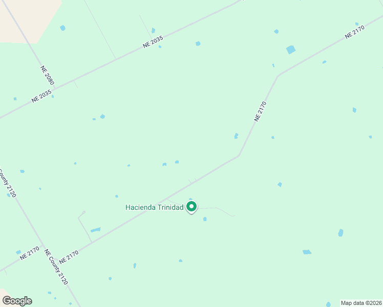 map of restaurants, bars, coffee shops, grocery stores, and more near 9511 Northeast Cr 2170 in Kerens