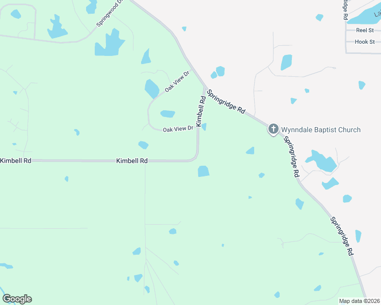 map of restaurants, bars, coffee shops, grocery stores, and more near 145-299 Kimbell Rd in Terry