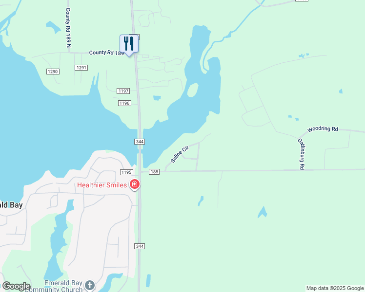 map of restaurants, bars, coffee shops, grocery stores, and more near 15088 Saline Circle in Bullard